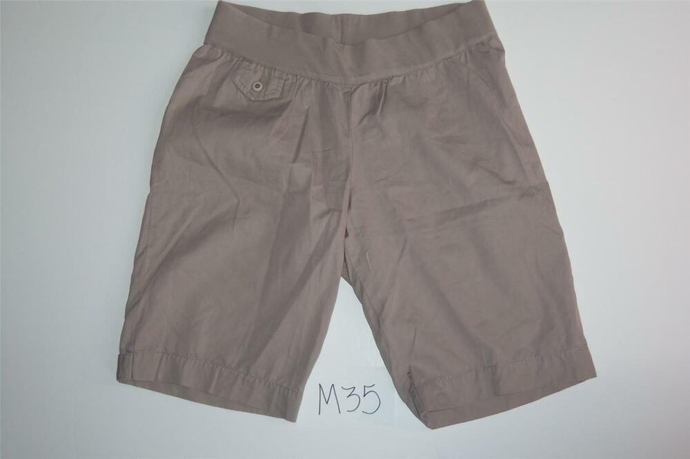 Liz Lange Maternity Shorts Size Small Tan -0713M35